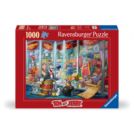 Ravenburger 12000408 Puzzle Ruhmeshalle von Tom & Jerry 1000 Teile