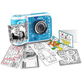 Vtech 80-549104 KidiZoom Print Cam blau