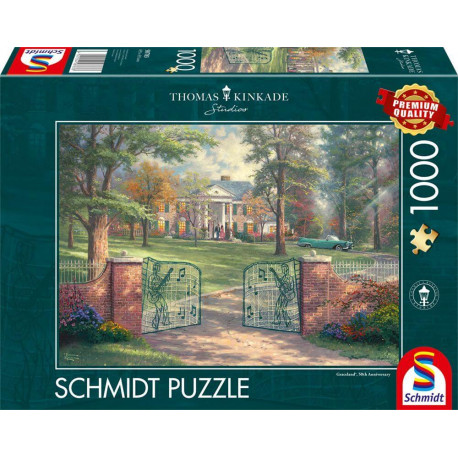 Graceland 50th Anniversary, Puzzle Thomas Kinkade 1.000 Teile