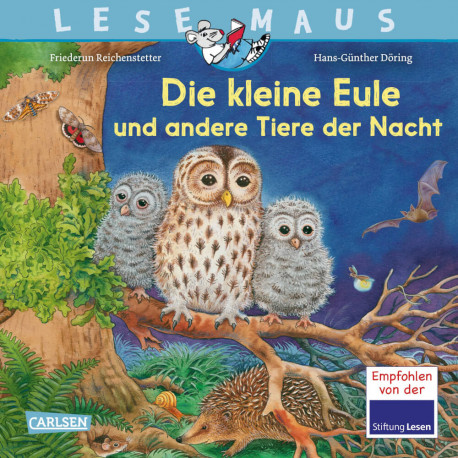 LESEMAUS 174: Die kleine Eule und andere Tiere der Nacht