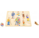 small foot Setzpuzzle Familie und Freunde