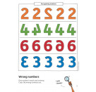 Preschool block - Numbers and quantities 5 years and up. Ab 5 Jahre.