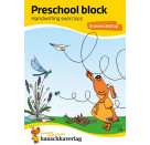 Preschool block - Handwriting exercises 5 years and up. Ab 5 Jahre.