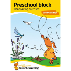 Preschool block - Handwriting exercises 5 years and up. Ab 5 Jahre.