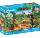 PLAYMOBIL 71526 Stegosaurusnest mit Eierdieb