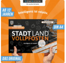 STADT LAND VOLLPFOSTEN – CLASSIC EDITION - Intelligenz ist relativ. (DinA4-Format)