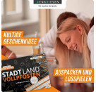 STADT LAND VOLLPFOSTEN – CLASSIC EDITION - Intelligenz ist relativ. (DinA4-Format)