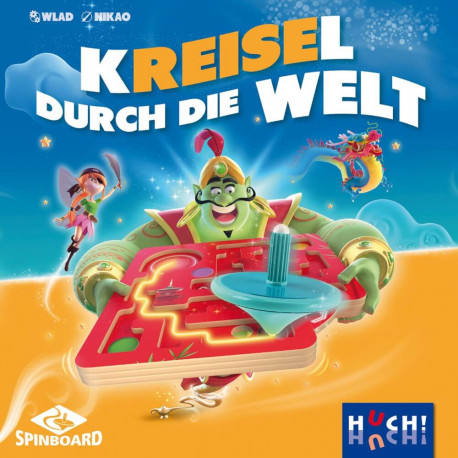 Kreisel durch die Welt