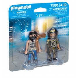 PLAYMOBIL 71505 DuoPack SWAT & Bandit