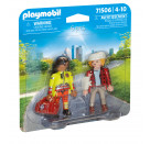 PLAYMOBIL 71506 DuoPack Sanitäterin mit Patient