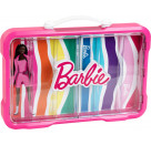 BRB - Sammelkoffervitrine für 6 Barbies mit leuchtendem Barbie Logo