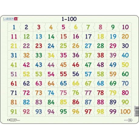 Puzzle - Zahlen 1-100