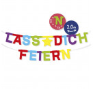 BIRTHDAY FUN Papier-Girlande Lass Dich feiern