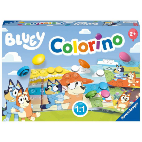 Ravensburger 22684 Bluey Colorino  Lustige Kinderspiele Lustige Kinderspiele
