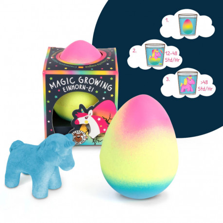 DREAMLAND Magic Growing Einhorn-Ei, sortiert (1 Stück)