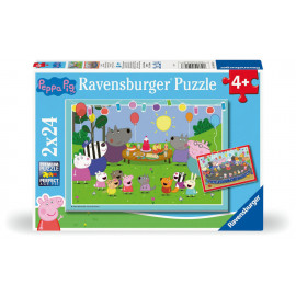 Ravensburger 12004018 Puzzle Partyzeit! 2 X 24 Teile