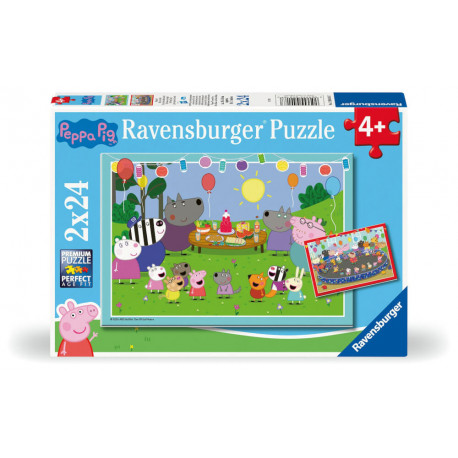 Ravensburger 12004018 Puzzle Partyzeit! 2 X 24 Teile