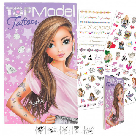 Topmodel Tattooblock