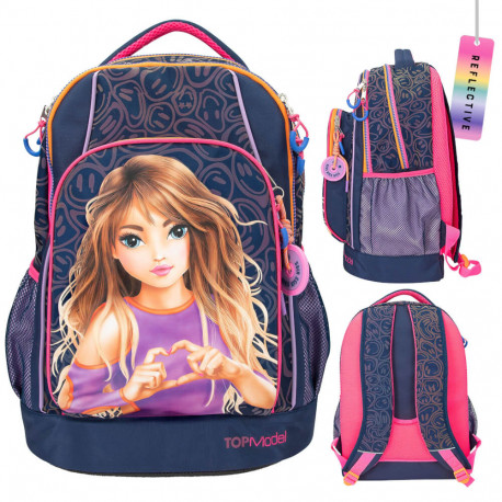 TOPModel Schulrucksack NIGHT LIGHT