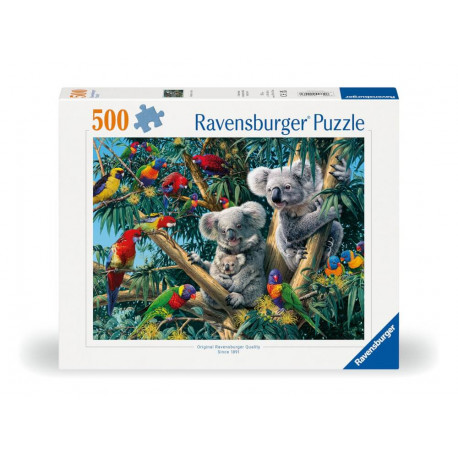 Ravensburger 12000206 Puzzle Koalas im Baum 500 Teile