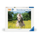 Ravensburger 12000210 Puzzle Pferd im Rapsfeld 500 Teile