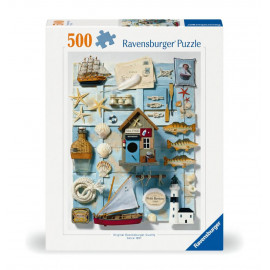 Ravensburger 12000223 Puzzle Maritimes Flair 500 Teile