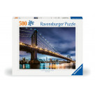 Ravensburger 12000224 Puzzle New York - die Stadt, die niemals schläft 500 Teile