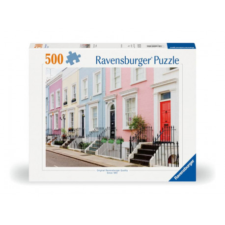 Ravensburger 12000304 Puzzle Bunte Stadthäuser in London 500 Teile