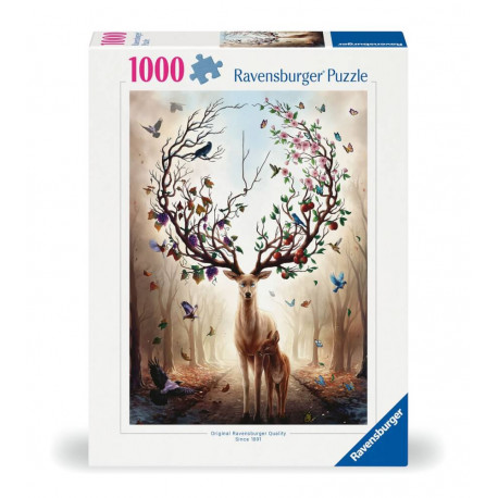 Ravensburger 12000459 Puzzle Magischer Hirsch 1000 Teile