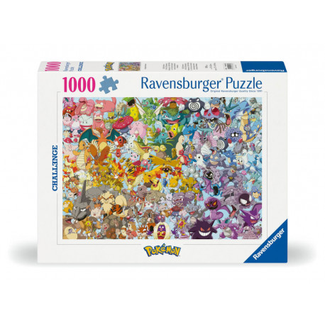 Ravensburger 12000460 Puzzle Challenge Pokémon 1000 Teile