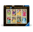 Ravensburger 12000497 Puzzle Nouveau Art Prinzessinnen 1000 Teile