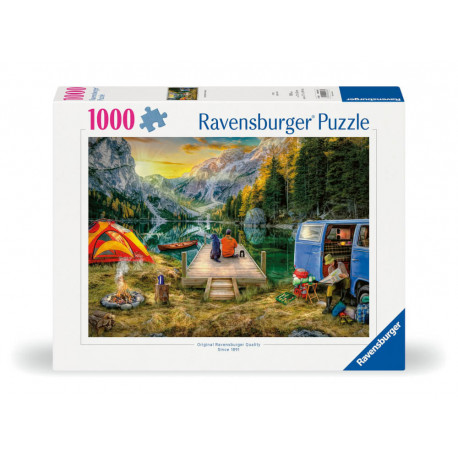 Ravensburger 12000568 Puzzle Campingurlaub 1000 Teile