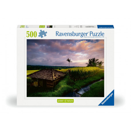 Ravensburger 12000642 Puzzle Reisfelder im Norden von Bali 500 Teile