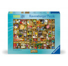 Ravensburger 12000652 Puzzle Kurioses Küchenregal 1000 Teile