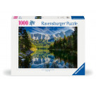 Ravensburger 12000653 Puzzle Eibsee mit Wettersteingebirge und Zugspitze 1000 Teile