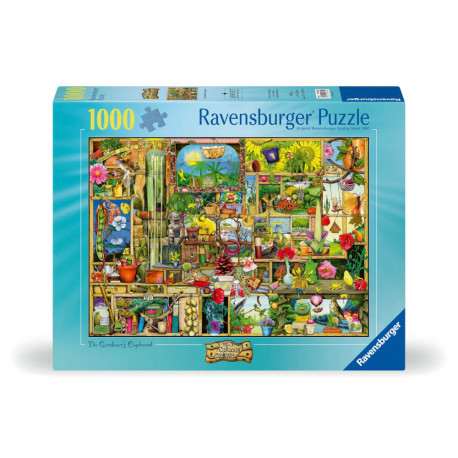 Ravensburger 12000659 Puzzle Grandioses Gartenregal 1000 Teile