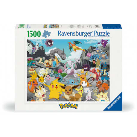 Ravensburger 12000726 Puzzle Pokémon Classics 1500 Teile