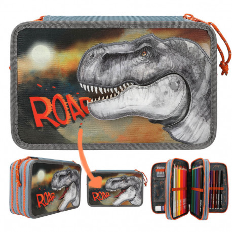 Dino World 3-Fach Federtasche ROAR