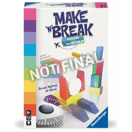 Ravensburger 22473 Make n Break  - Around the World  Gesellschaftsspiele Gesellschaftsspiele