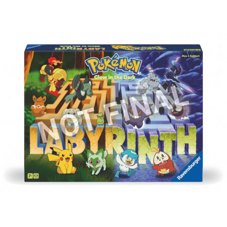 Ravensburger 22705 Pokémon Labyrinth Glow in the Dark Gesellschaftsspiele Gesellschaftsspiele