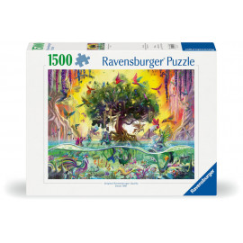 Ravensburger 12000798 Puzzle Das Einhorn aus dem See und seine Freunde 1500 Teile