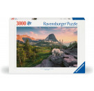 Ravensburger 12000809 Puzzle Almbock mit Baby 3000 Teile