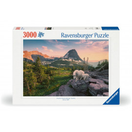 Ravensburger 12000809 Puzzle Almbock mit Baby 3000 Teile