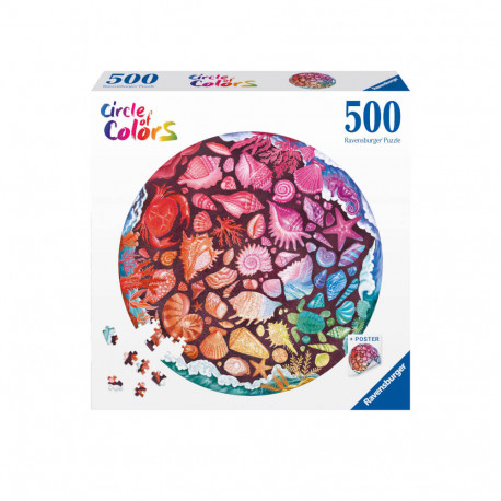 Ravensburger 12000823 Puzzle Seashells 500 Teile