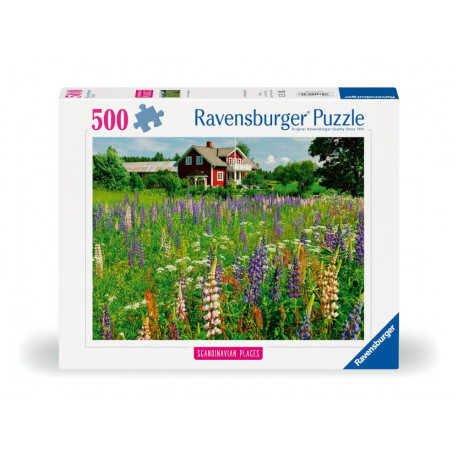 Ravensburger 12000844 Puzzle Bauernhof in Schweden  500 Teile