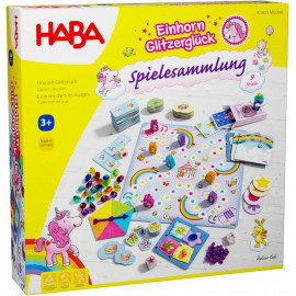 HABA Einhorn Glitzerglück – Spielesammlung