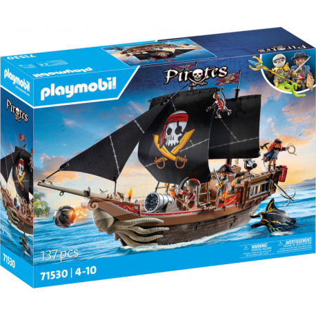 PLAYMOBIL 71530 Großes Piratenschiff