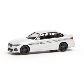 herpa - BMW Alpina B3 Limousine, weiß, Dekor schwarz