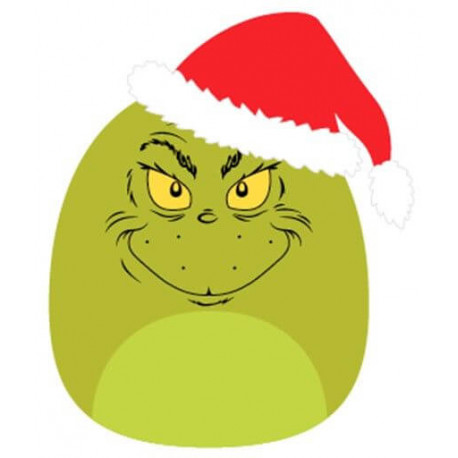 Squishmallows Weihnachts Grinch, 25cm (Grinch in Santa Hat)