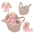 Princess Mimi Plüsch Hase Nelly im Körbchen
